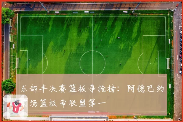 东部半决赛篮板争抢榜：阿德巴约前场篮板率联盟第一